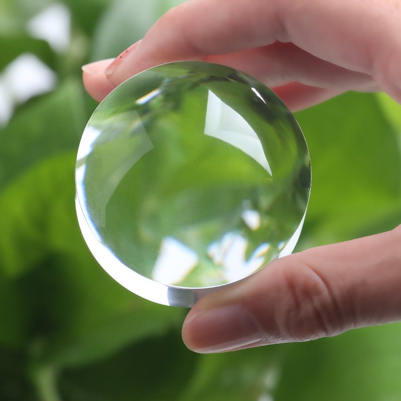BIJIA 2'' Magnifying Dome - Optical Acrylic Portable Paperweight Magnifier Extremely Clear Reading Aid Magnifying Glass Dome Easy to Glide for Reading Books,Map,Newspaper and Magazine by BIJIA(50mm) â€¦ - Image 5